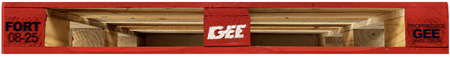 Palete GEE - Visão Frontal